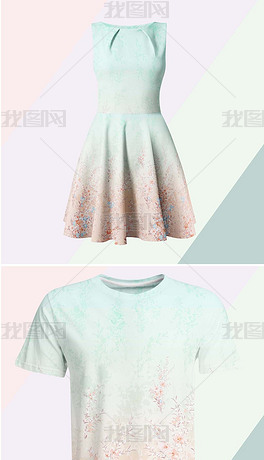 清新风衣服_手机壁纸油画风小清新(2)