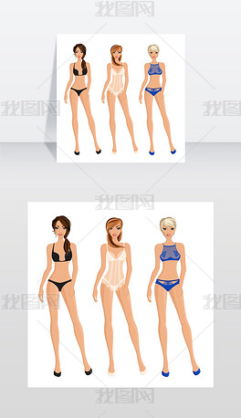 女士内衣款式图_女士内衣