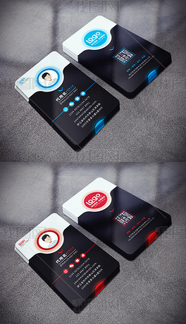 金融行业名片设计