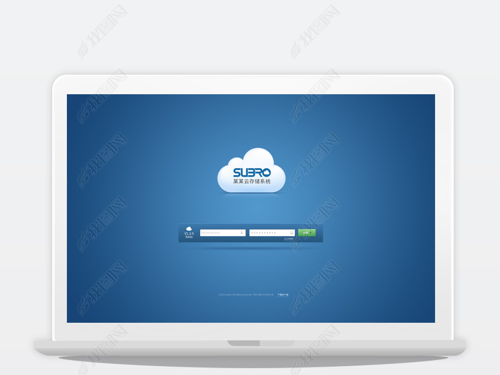 Ƽ̨login¼UIģPSD