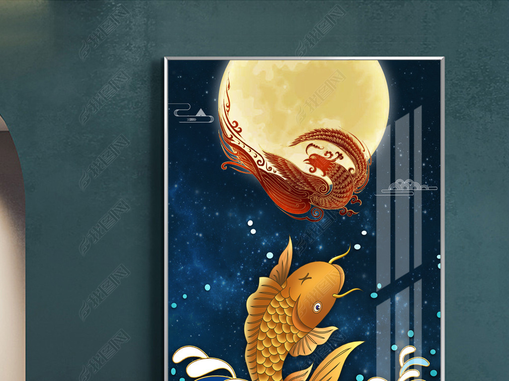 鱼跃龙门图片400张 jpg