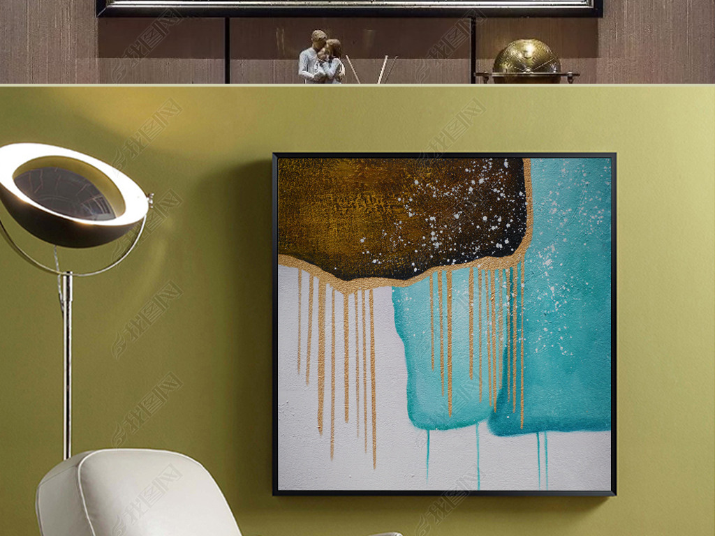 装饰画框立体油画框 jpg