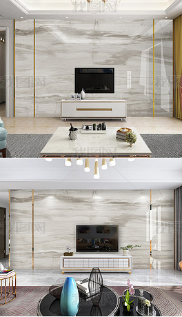 比较大气的公司大厅背景墙 center