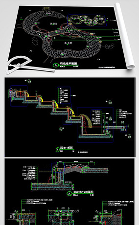 ƷСɻˮˮȫCADʩͼ+ṹ