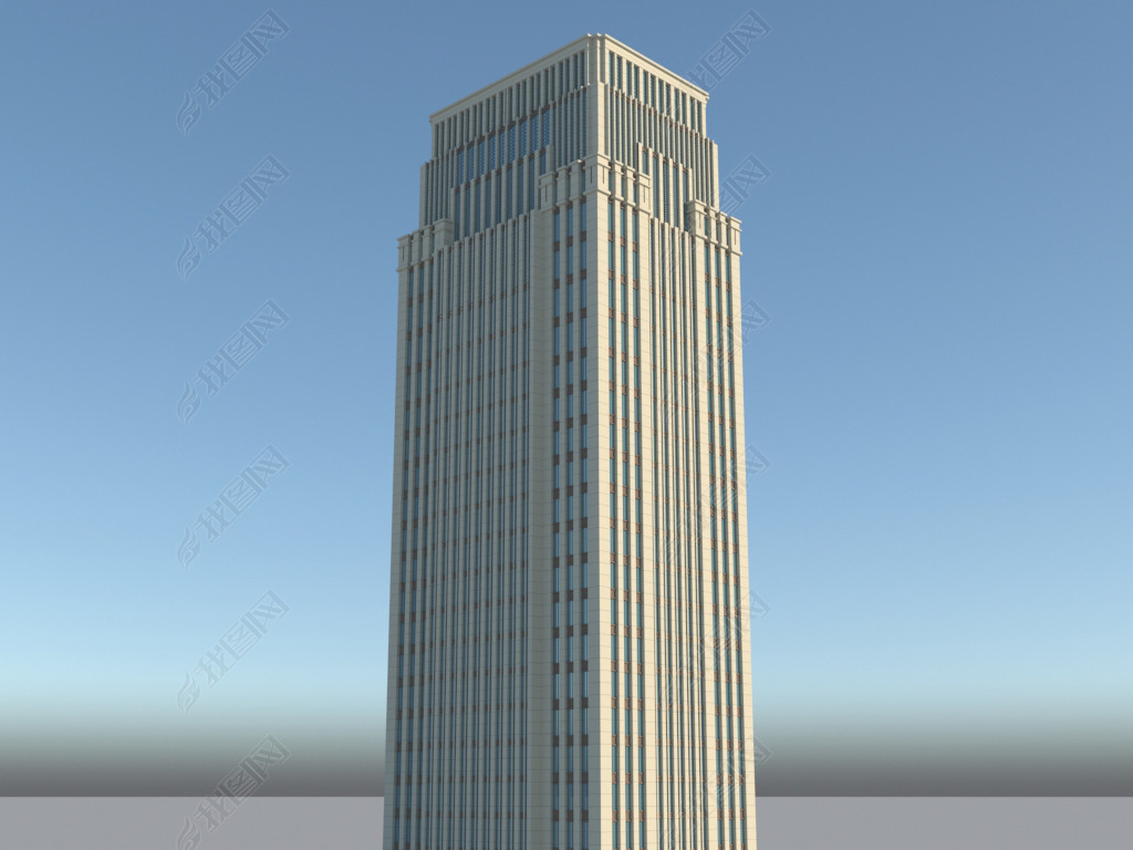 原创楼宇照明动态烘焙模型22k贴图静态灯效版版权可商用