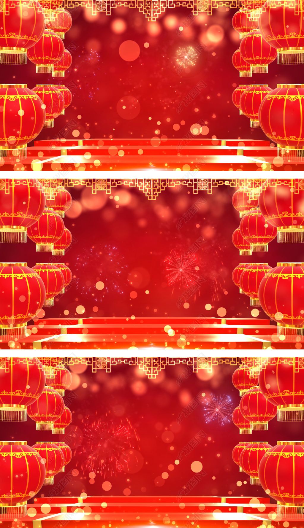 我图网提供独家原创2020鼠年元旦春节联欢晚会视频背景正版素材