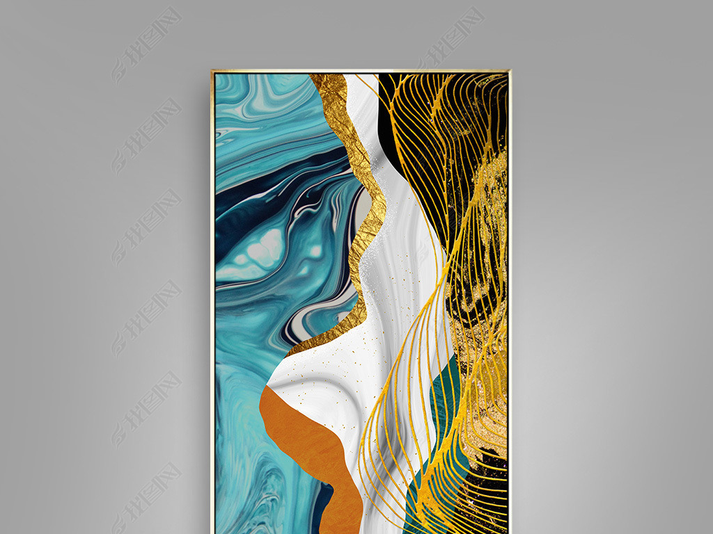 装饰画挂墙竖款 jpg