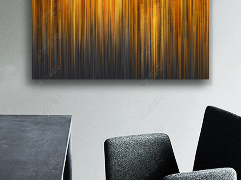 灯光画装饰画美式 jpg