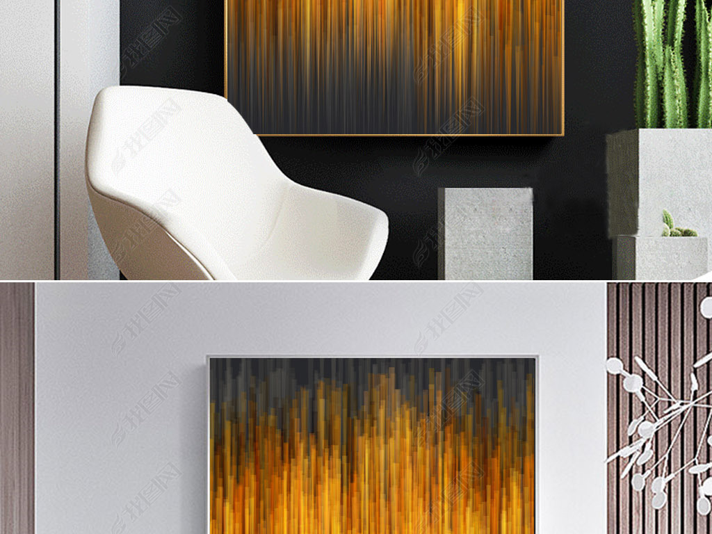 灯光画装饰画背景墙 jpg