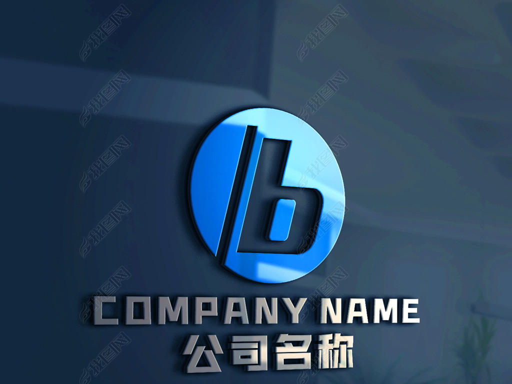 原创b字母标志b字母商标b字母logo设计-版权可商用