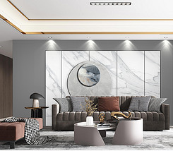 沙发背景墙装饰画现代简约轻奢 245x214a0a0