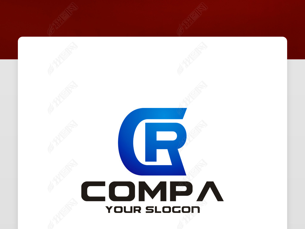 cr字母logo设计cr字母标志cr商标
