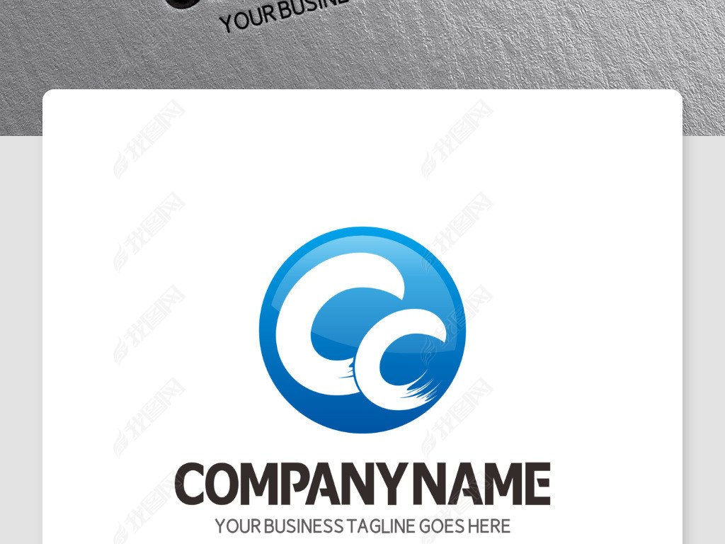 原创cc字母logo标志设计赏析英文cc标志版权可商用