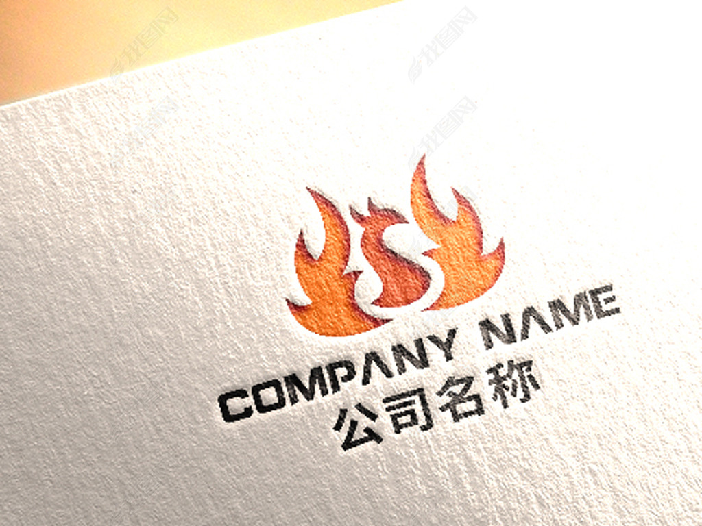 原创凤凰火焰标志版权可商用