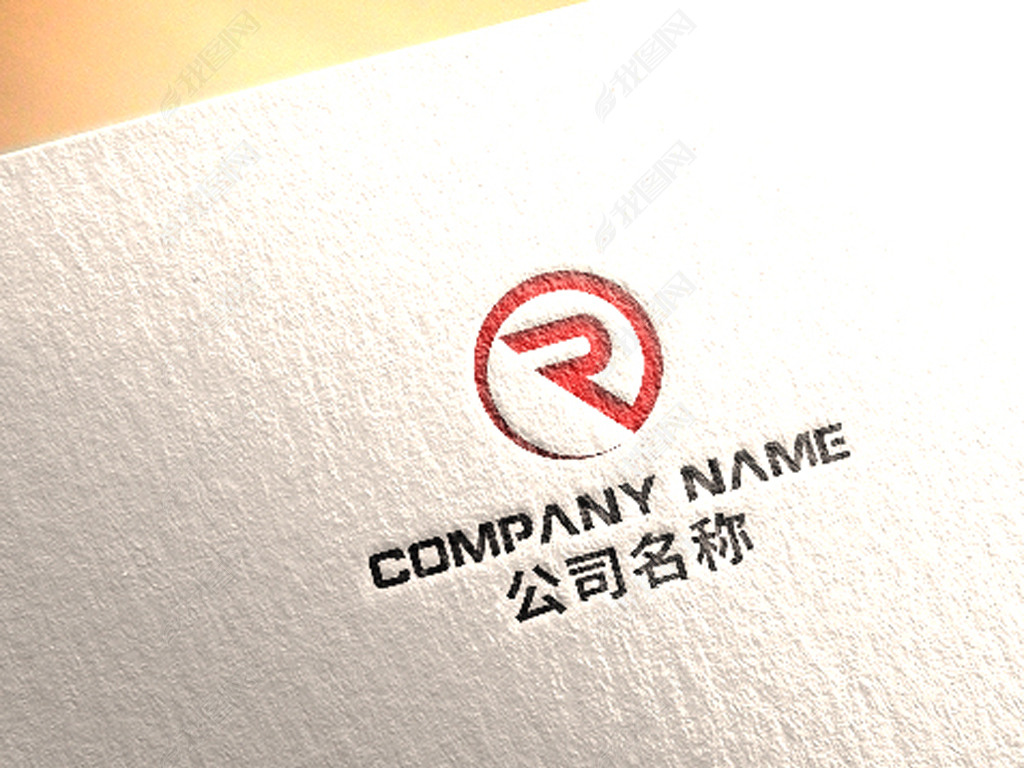 原创r字母商标设计版权可商用