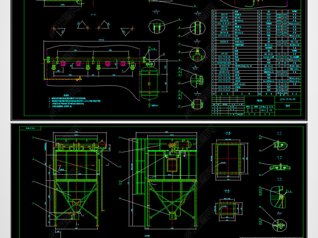 LFX4-75ʽCADƽͼ