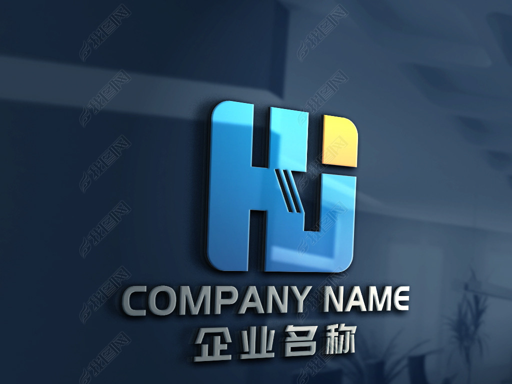 原创hj字母标志hj标志jh字母标志jh标志版权可商用