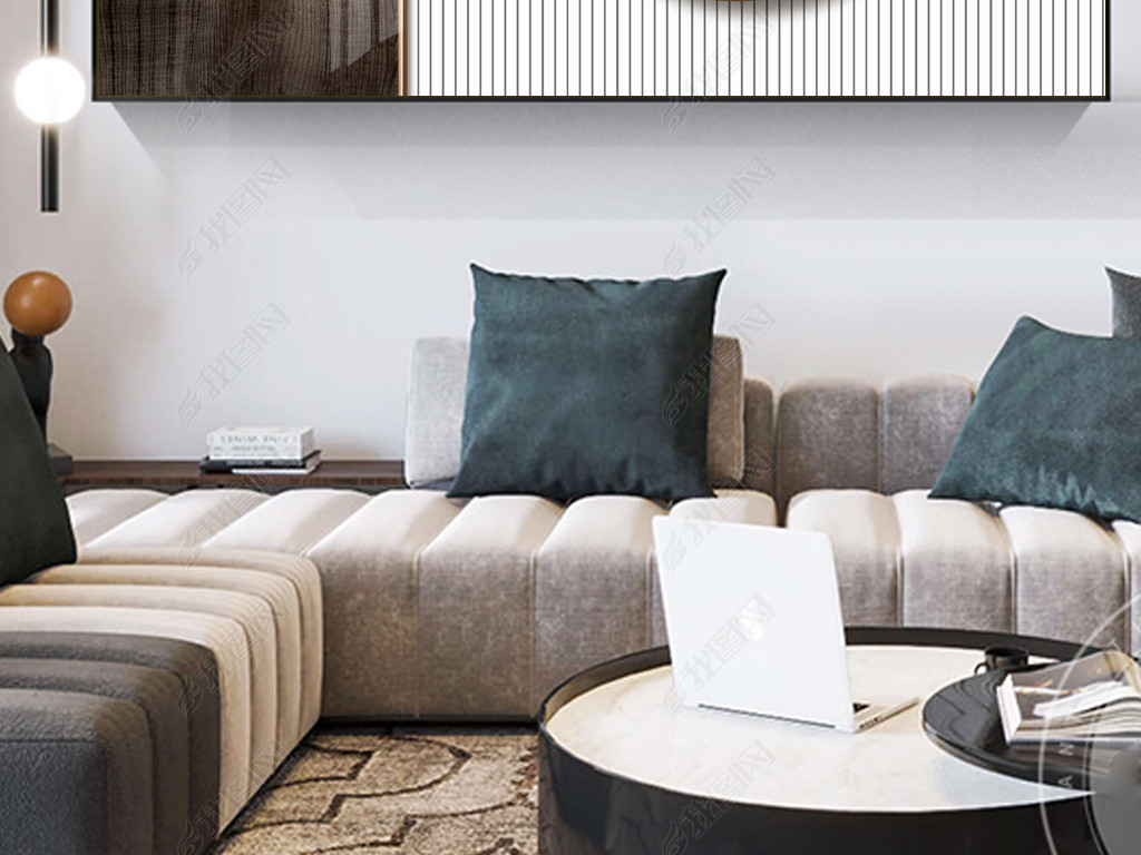 装饰画客厅现代简约轻奢立体 jpg