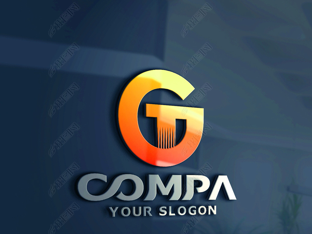 原创gt字母logo设计gt字母标志gt字母商标版权可商用