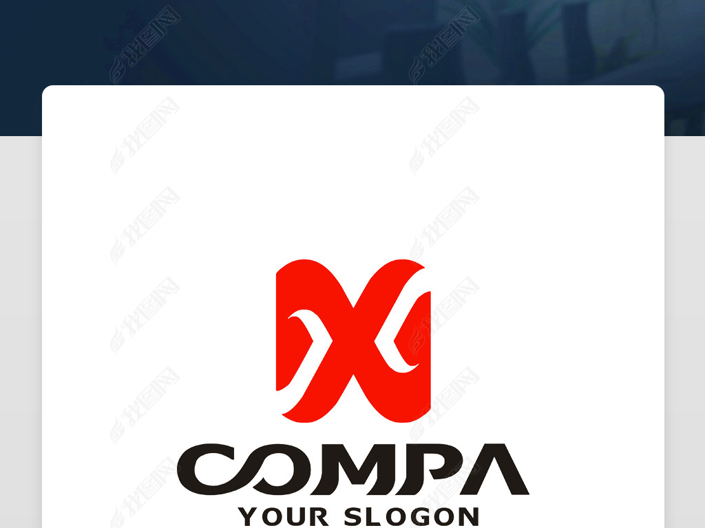原创x字母logo设计x字母标志x字母商标版权可商用
