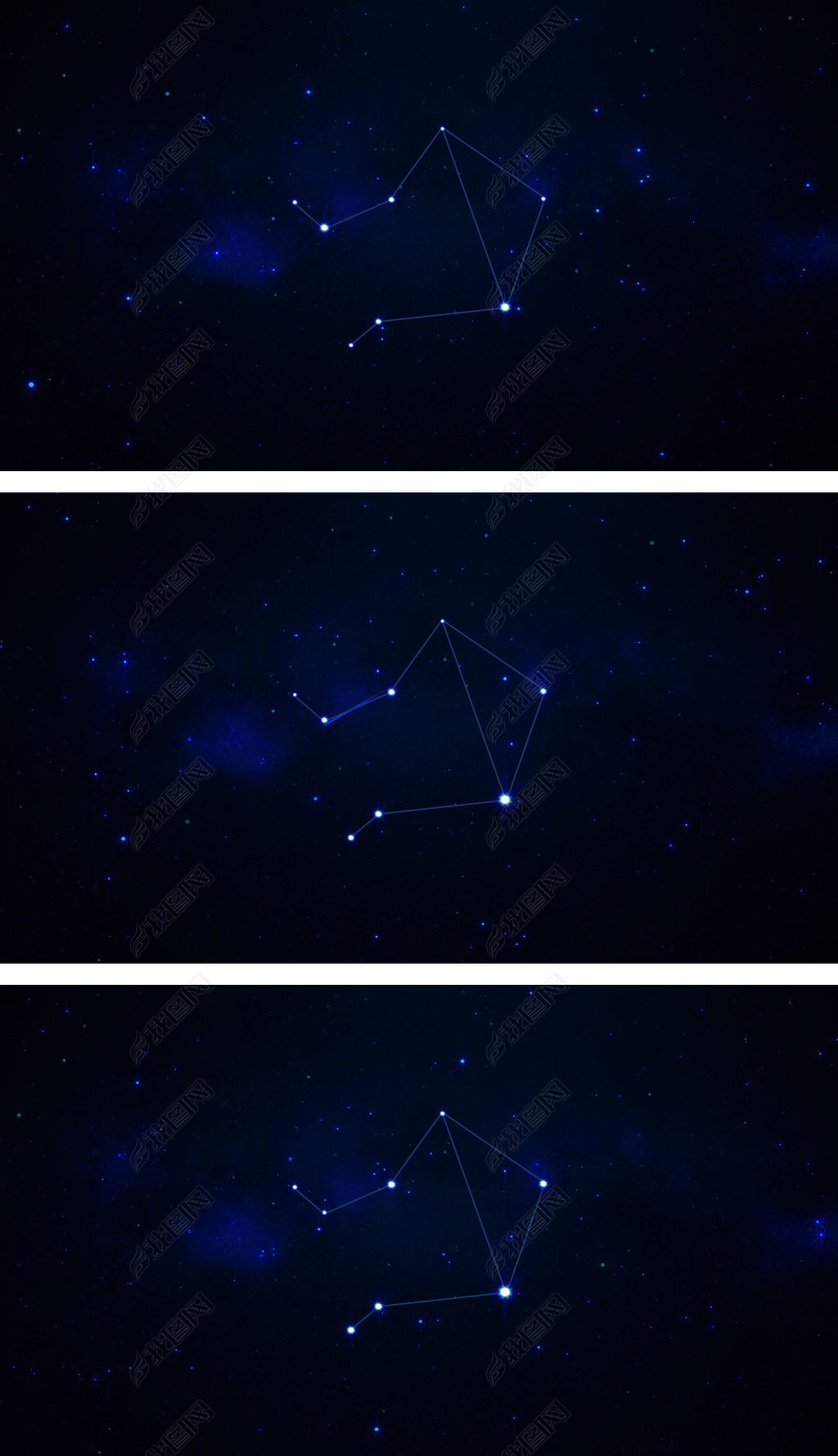 星空连线十二星座-天秤座