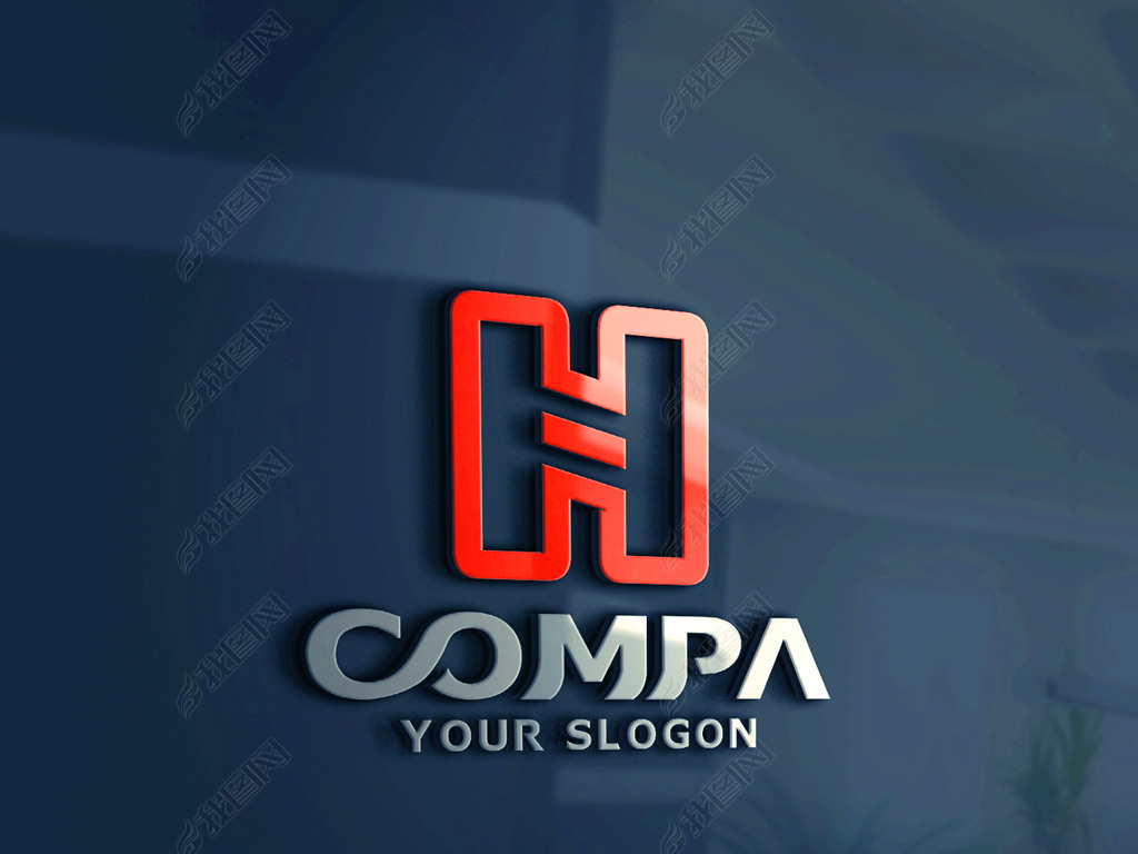 原创h字母logo设计h字母标志h字母商标版权可商用