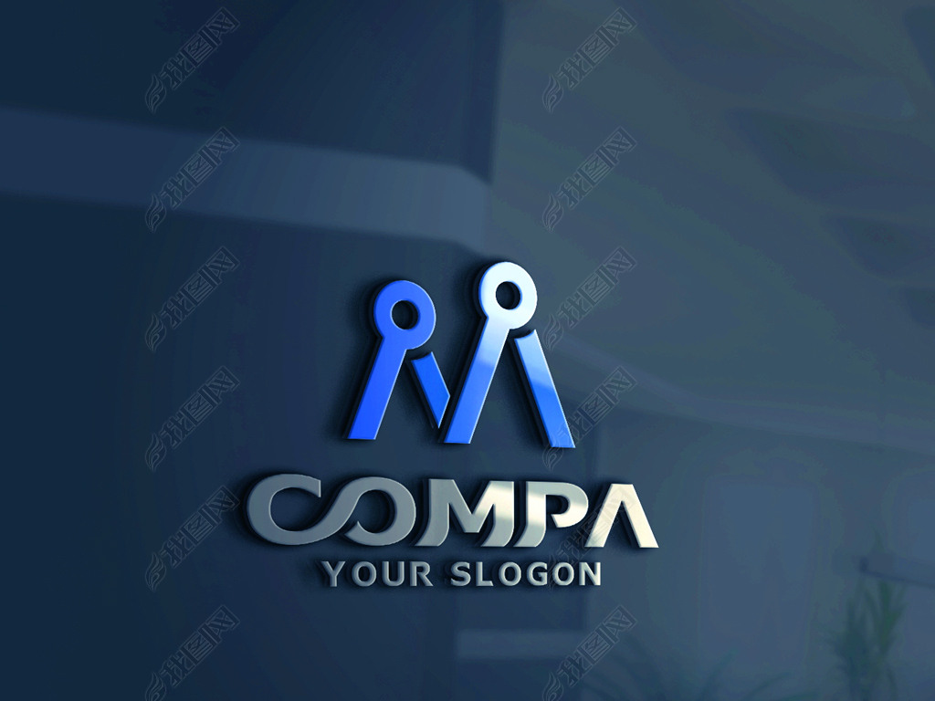 原创m字母logo设计m字母标志m字母商标-版权可商用