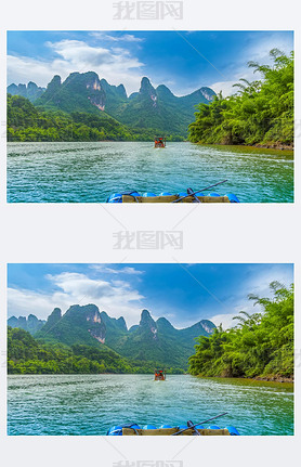 Yangshuo Xingping Lijiang River natural landscape scenery