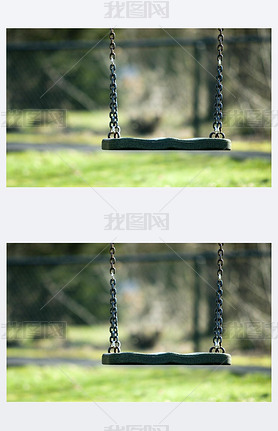 Empty swing