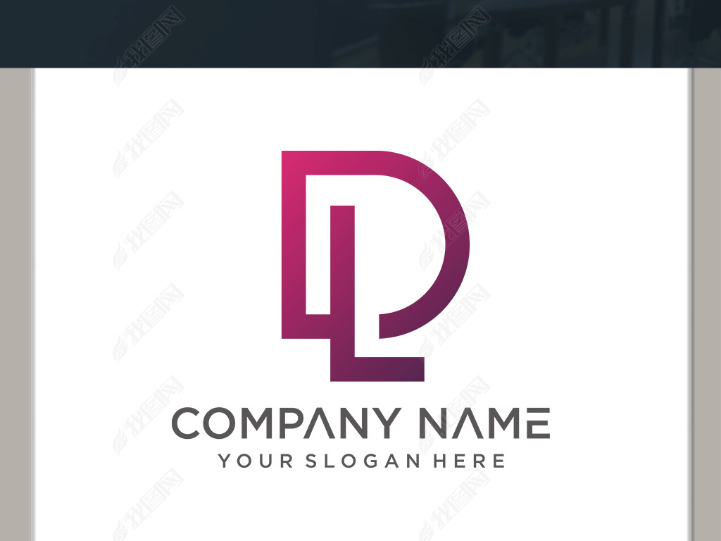 dl字母logo2