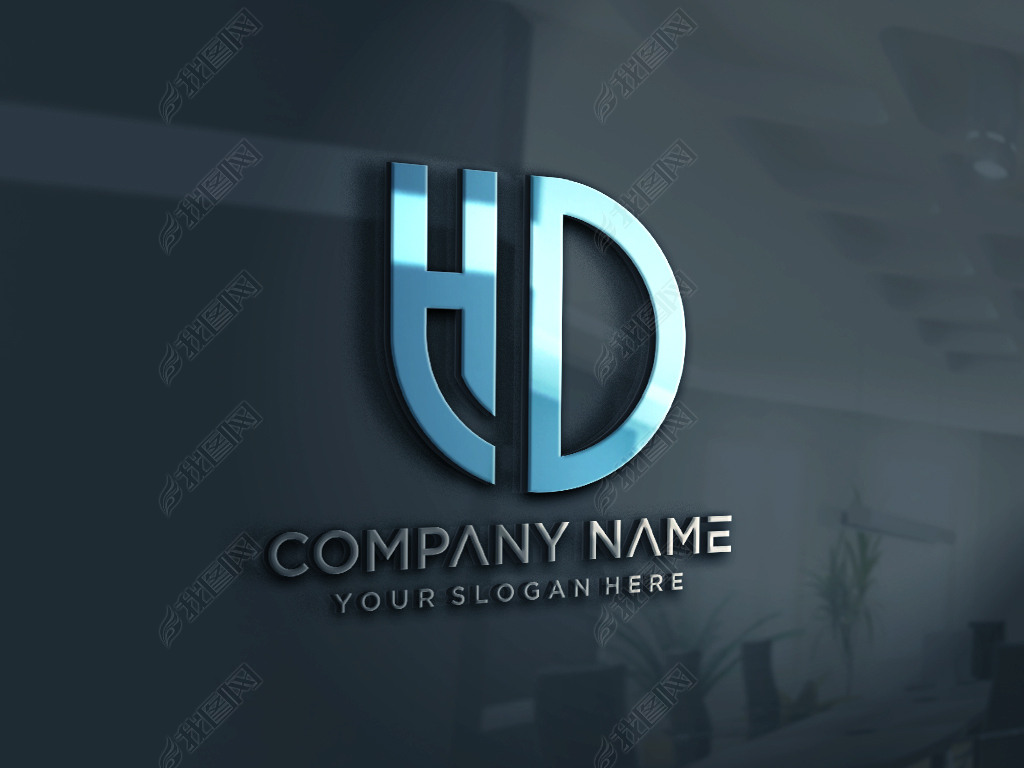hd字母logo1