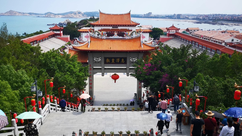 实拍福建湄洲岛妈祖庙