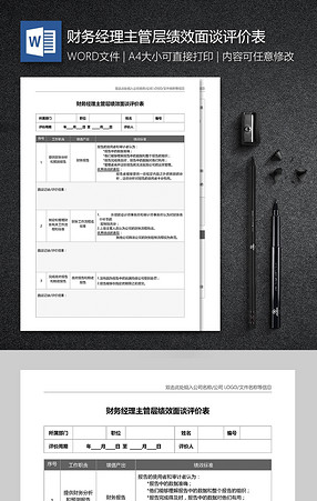 2018最新员工评价表word范文模板