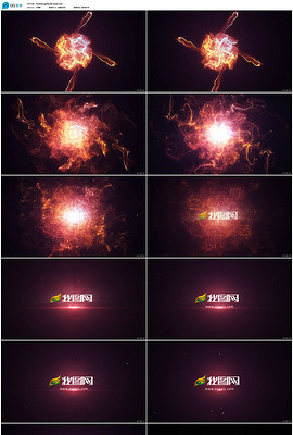 炫酷开场动画素材_炫酷开场动画模板下载_炫