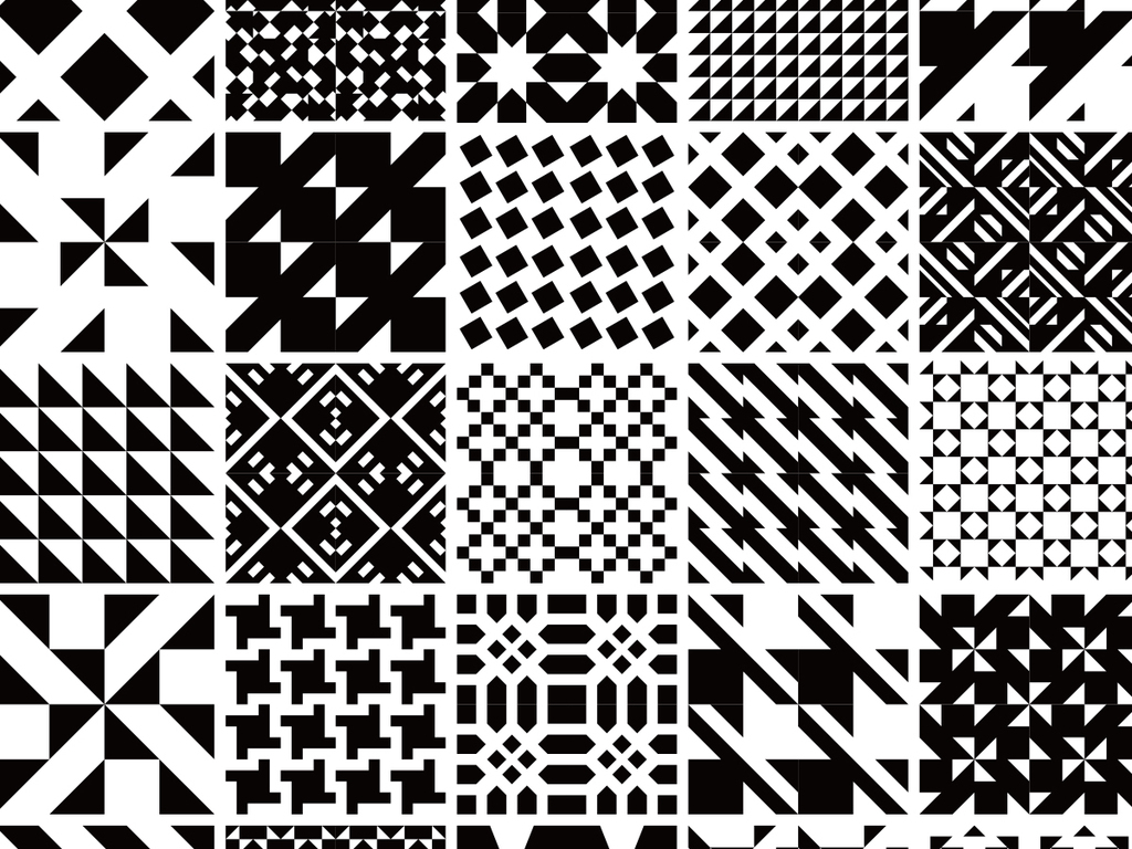 2017抽象黑白几何图形背景矢量素.图片设计素