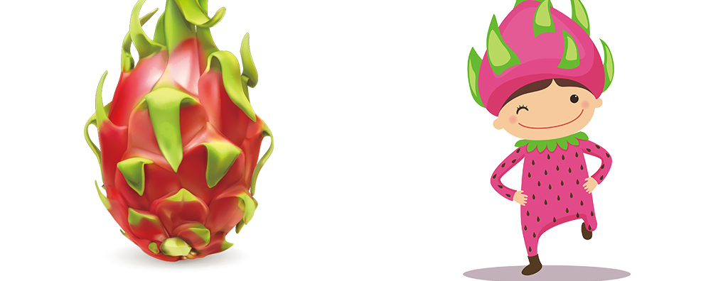 卡通创意火龙果png素材海报设计元.图片_高清