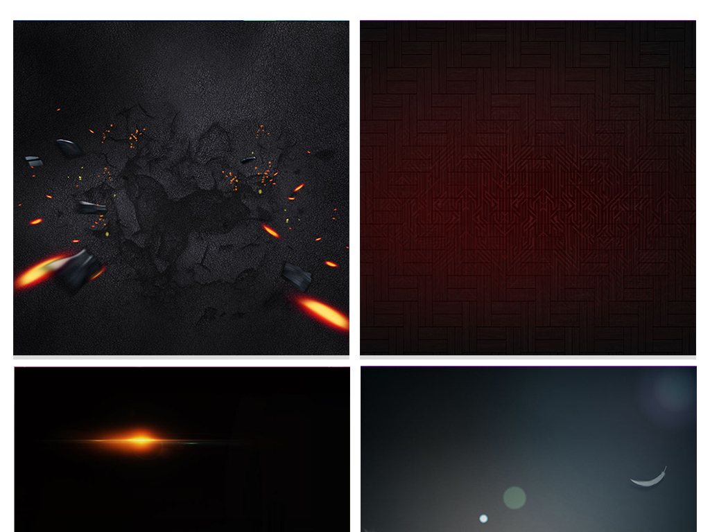 黑色系列家电数码主图背景模板