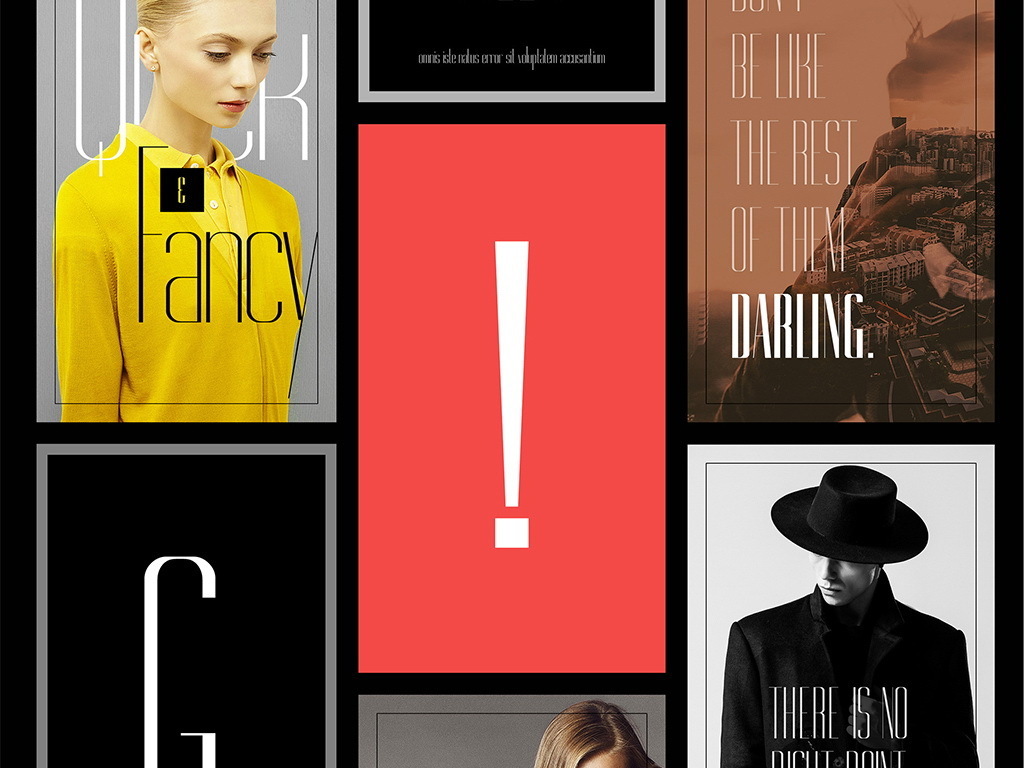 流行时尚欧美风杂志封面文字排版图片设计素材_高清AI模板下载(16.55MB)QQEF46CA6A分享_字体大全-我图网