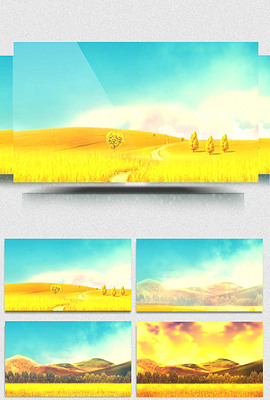 金色秋天的视频 270x400a0a0