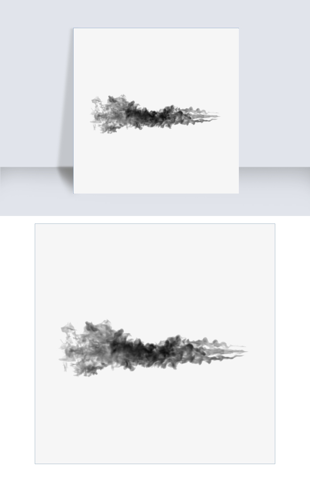 横向简约渲染中国画