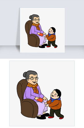 奶奶 卡通图片素材_奶奶 卡通模板下载-我图网vip素材