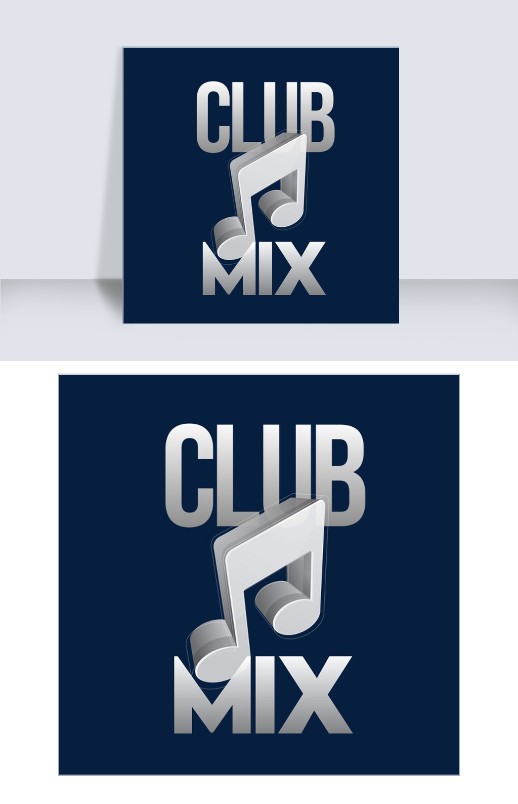 音乐俱乐部英文艺术字