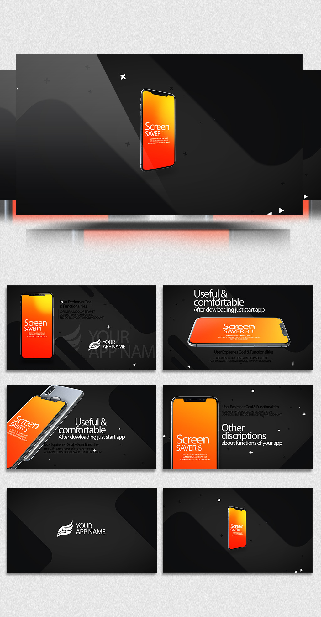 手机APP软件介绍视频模板