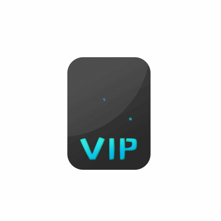 2020年蓝色vip会折扣动效gif图标图片素材(psd分层格式)下载_动效图标