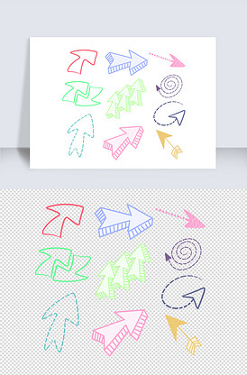 指示方向箭头