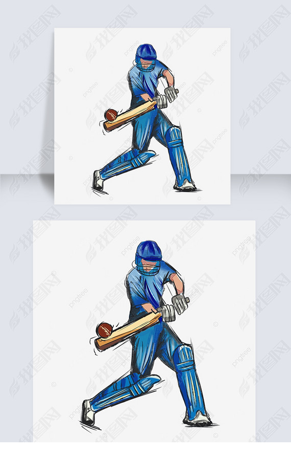 icc cricket world cup blue character