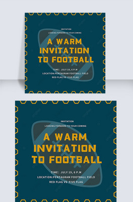 invitation to football instagram story