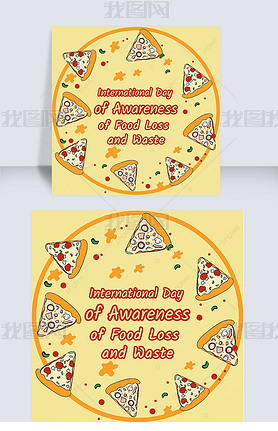 international day of awareness food loss and waste social media post