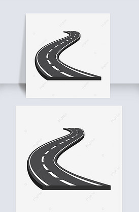 手绘黑色弯曲高速公路马路类图片素材51张-我图网vip