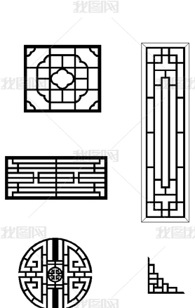 花格，镂空花